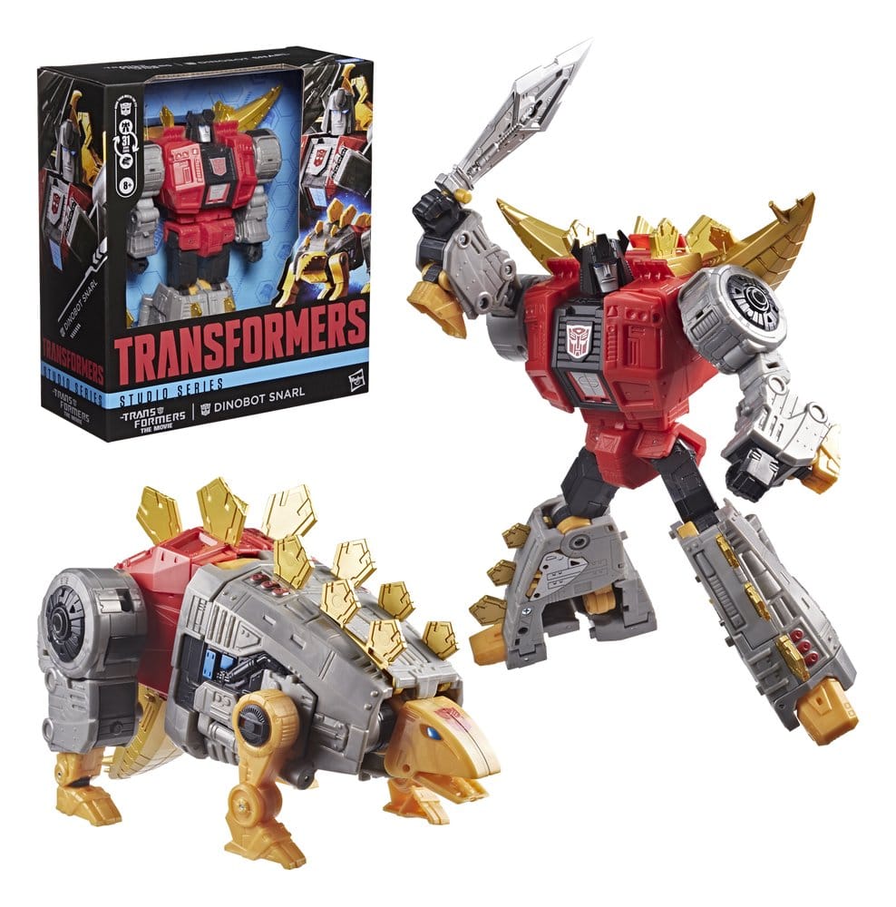 Figura hasbro transformers studio series dinobot snarl