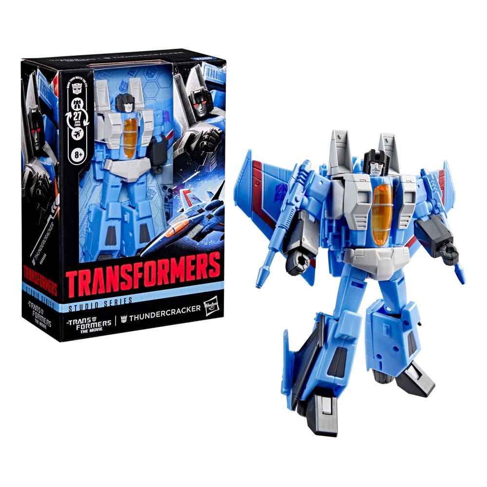 The Transformers: The Movie Studio Series Voyager Class Figura Thundercracker 16 cm