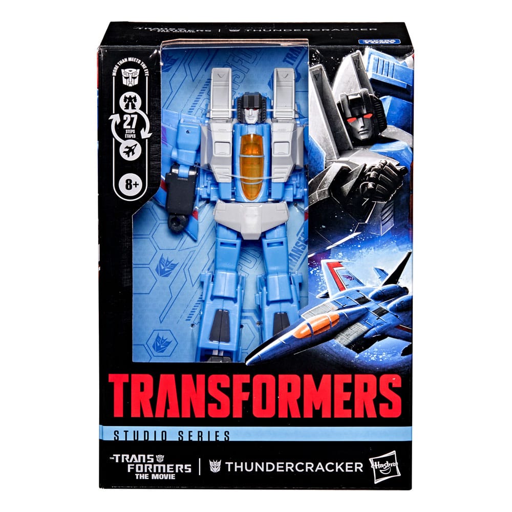 The Transformers: The Movie Studio Series Voyager Class Figura Thundercracker 16 cm