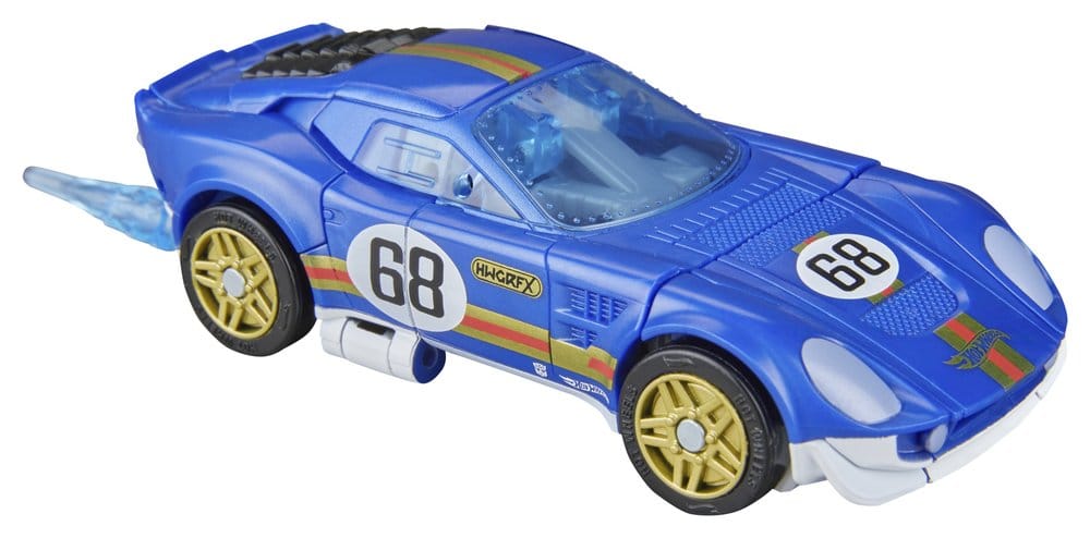 Transformers x Hot Wheels Collaborative Deluxe Class Figura El Segundo Coupe 13 cm