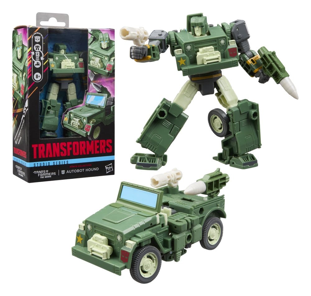 The Transformers: The Movie Studio Series Deluxe Class Figura MTMTE Collection: Autobot Hound 14 cm