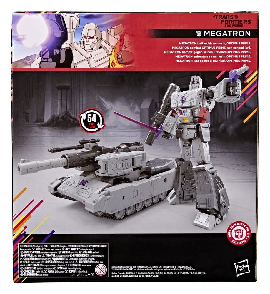 Figura hasbro transformers studio series megatron