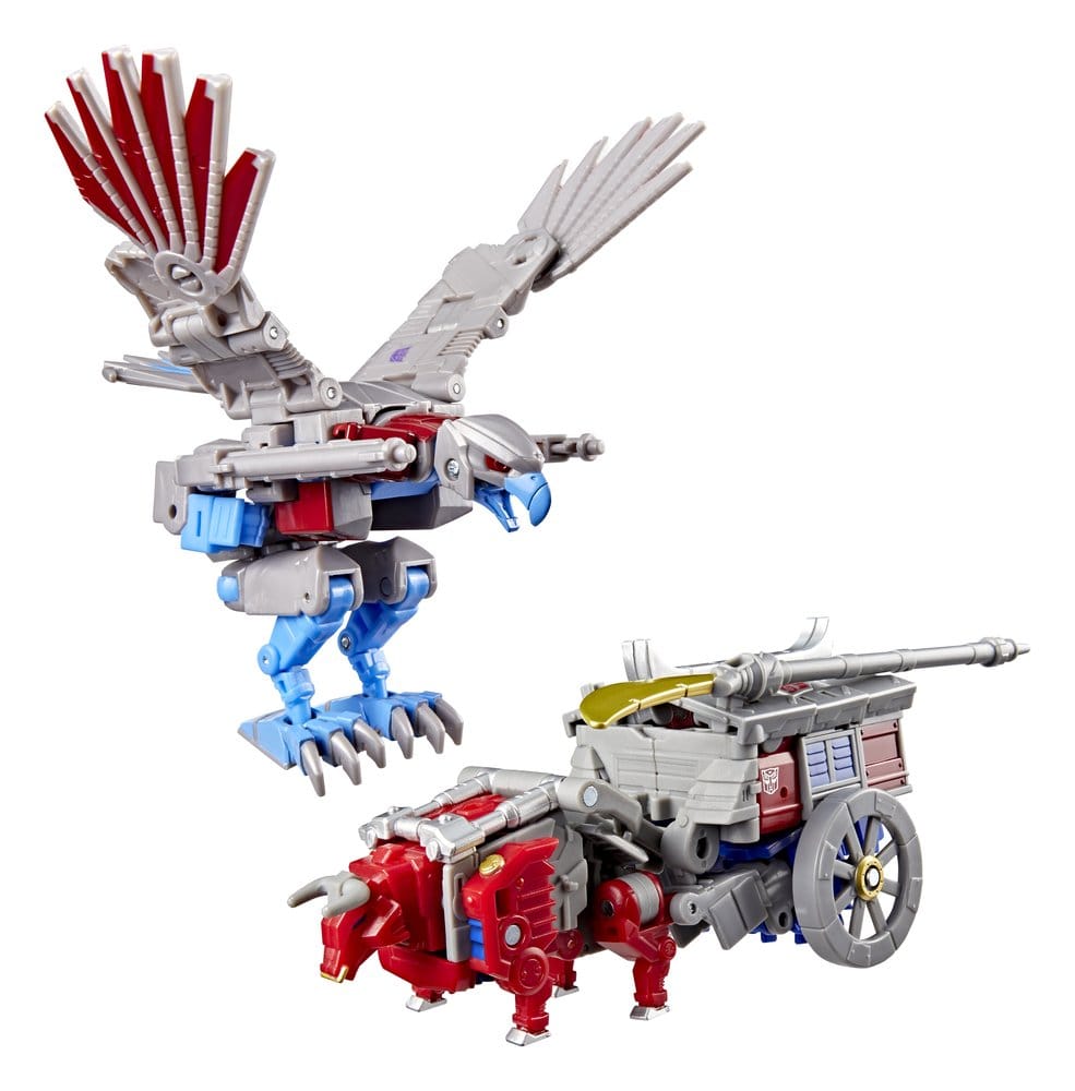 Transformers Timelines Figuras Samurai Themed Set Optimus Prime & Starscream 14 cm