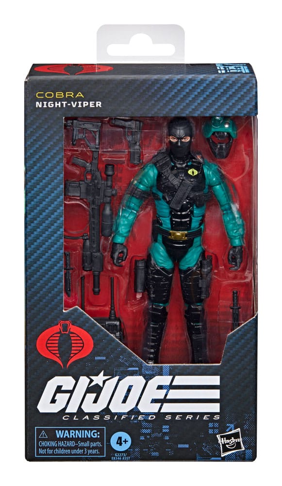 G.I. Joe Classified Series Figura Night-Viper 15 cm