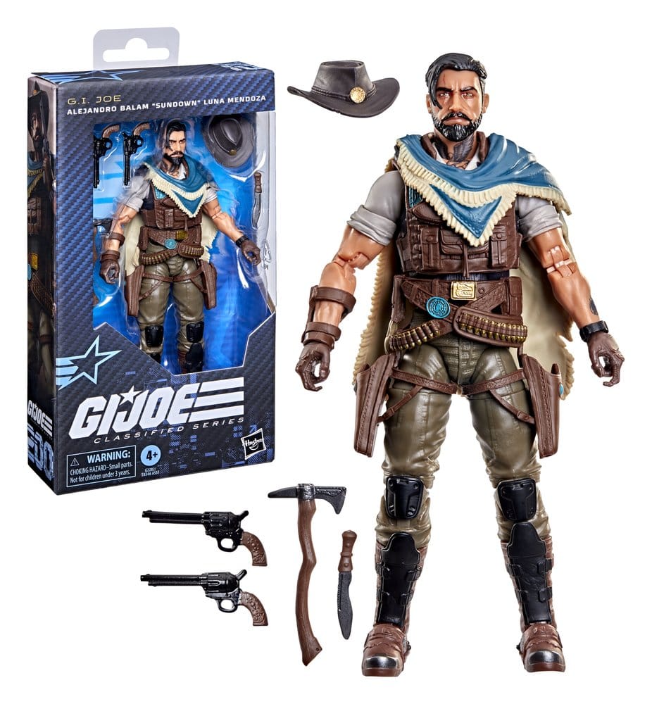 G.I. Joe Classified Series Figura #200 Alejandro Balam "Sundown" Luna Mendoza 15 cm