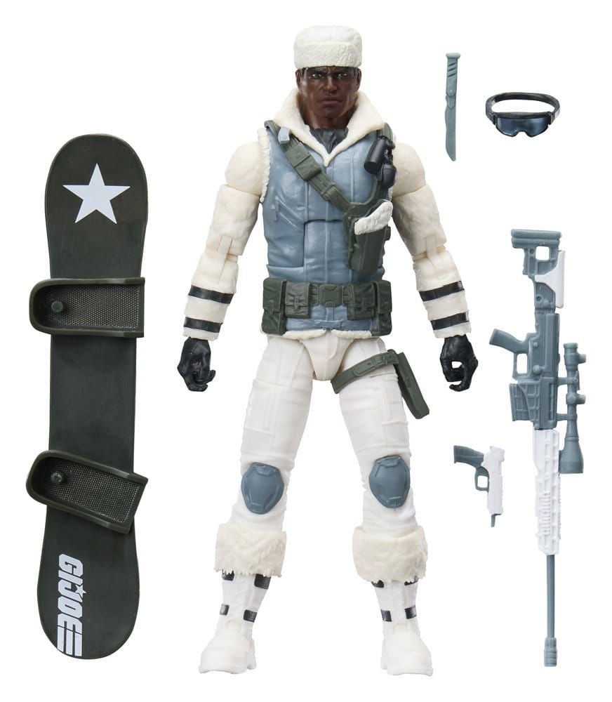 G.I. Joe Classified Series Figura #207 Clifton "Iceberg" Nash 15 cm