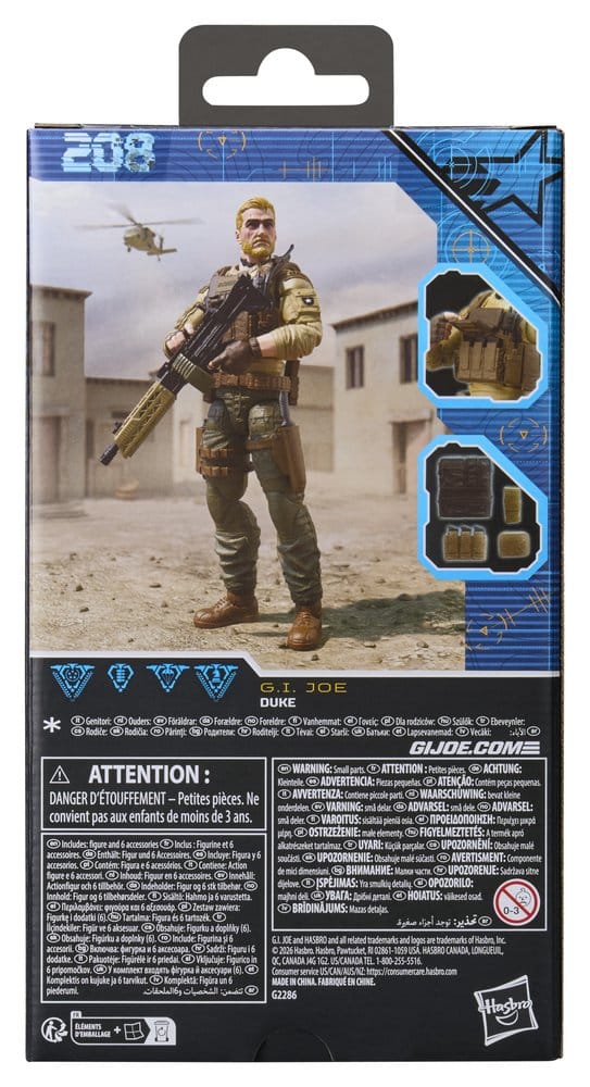 G.I. Joe Classified Series Figura #208 Duke 15 cm