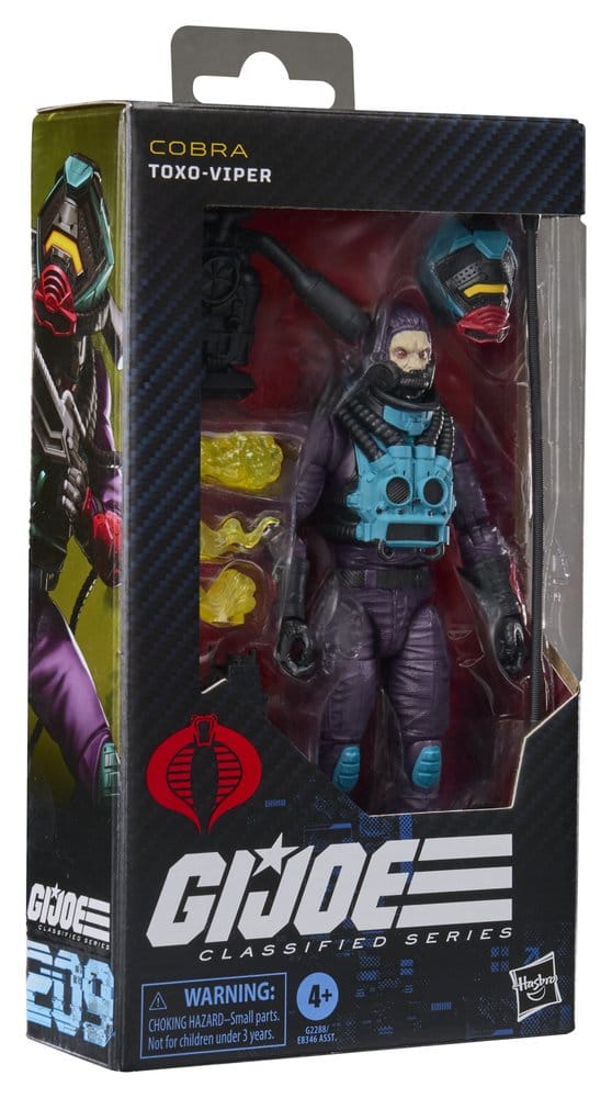 G.I. Joe Classified Series Figura #209 Toxo-Viper 15 cm