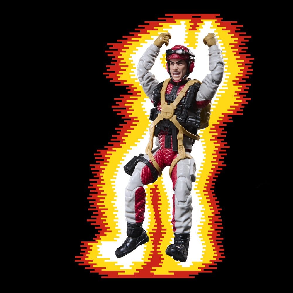 GI Joe Classified Series Retro Figura David "Crazylegs" Thomas 15 cm