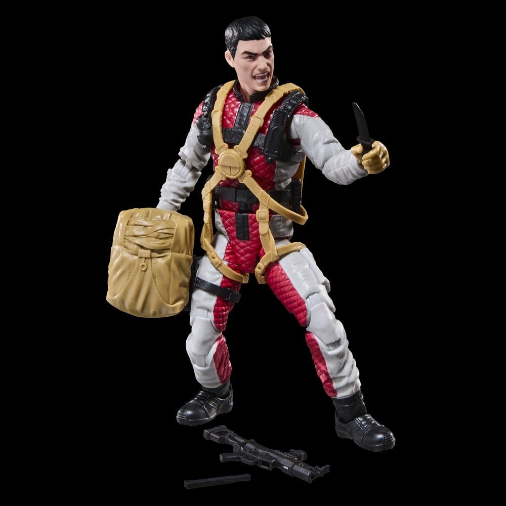 GI Joe Classified Series Retro Figura David "Crazylegs" Thomas 15 cm