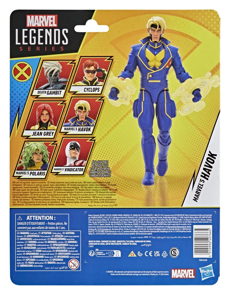 X-Men '97 Marvel Legends Figura Marvel's Havok 15 cm