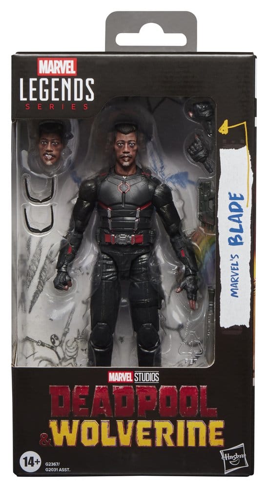 Figura Marvel's Blade Deadpool & Wolverine Marvel Legends Series 15cm