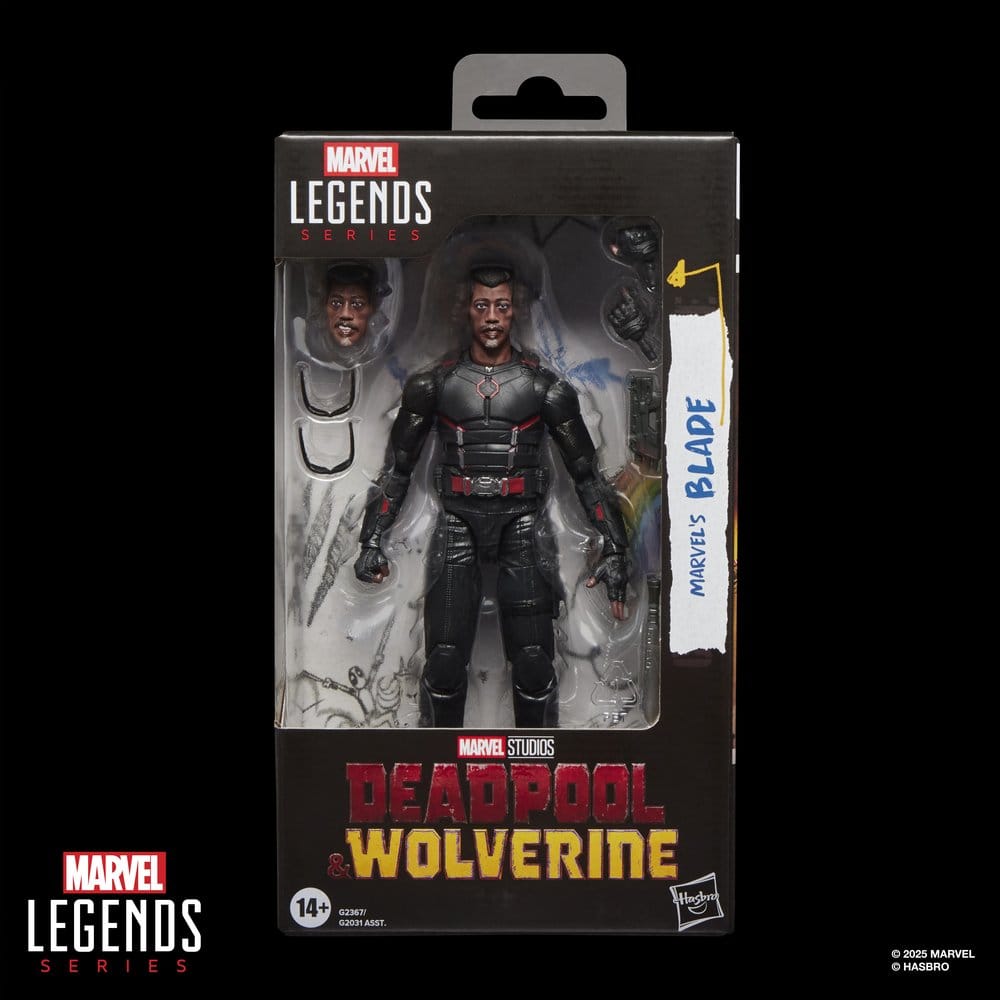 Figura Marvel's Blade Deadpool & Wolverine Marvel Legends Series 15cm