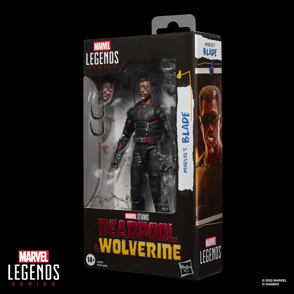 Figura Marvel's Blade Deadpool & Wolverine Marvel Legends Series 15cm