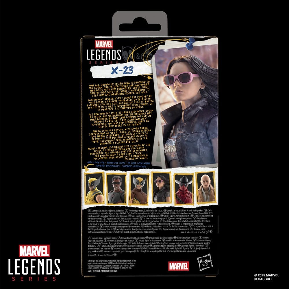 Figura X-23 Deadpool & Wolverine Marvel Legends Series 15cm