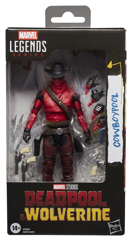Figura Cowboypool Deadpool & Wolverine Marvel Legends Series 15cm
