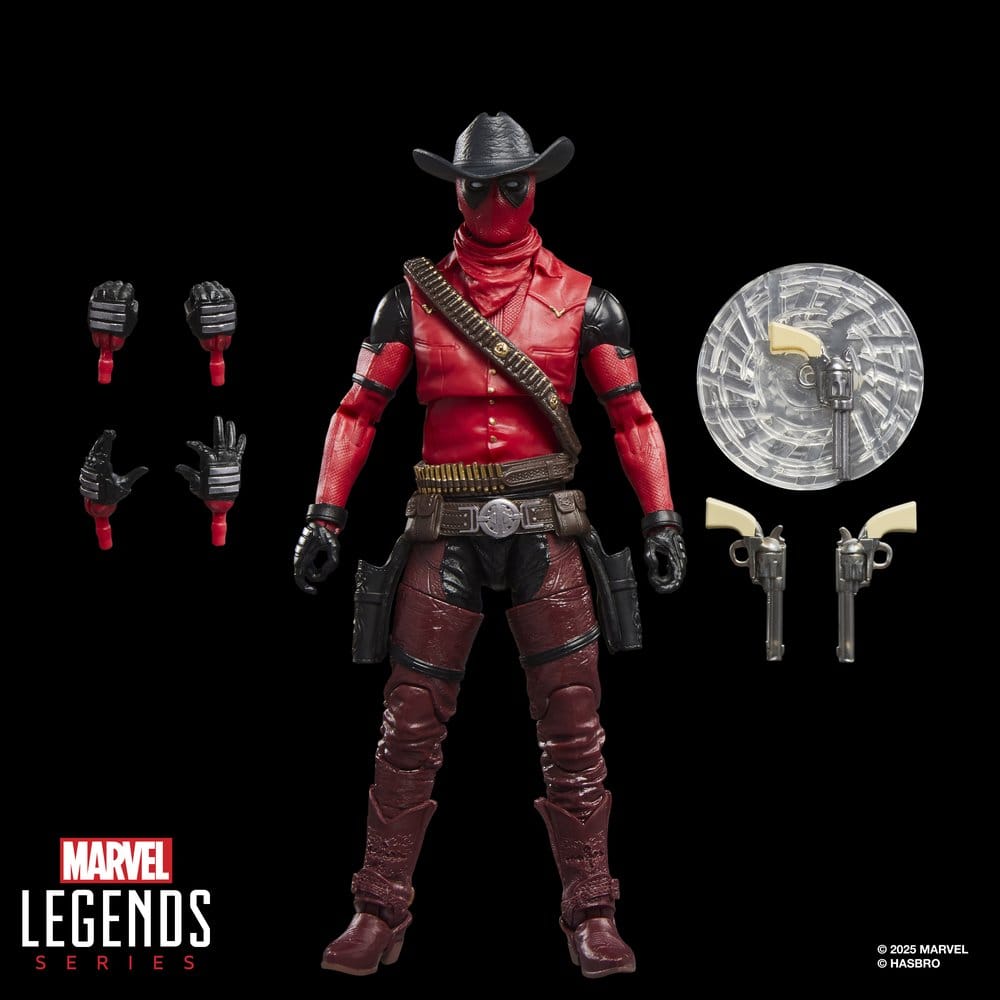 Figura Cowboypool Deadpool & Wolverine Marvel Legends Series 15cm