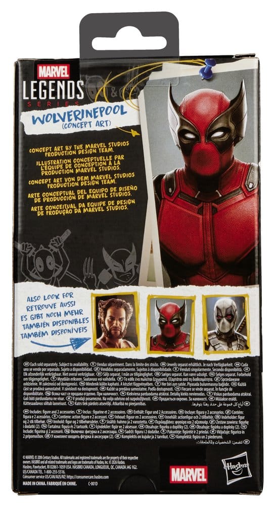 Deadpool & Wolverine Marvel Legends Figura Wolverinepool (Concept Art) 15 cm