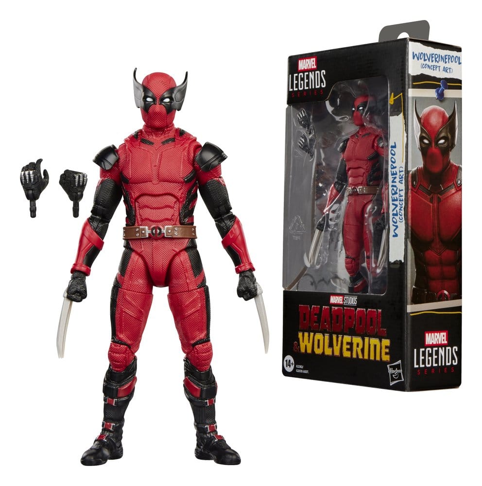 Deadpool & Wolverine Marvel Legends Figura Wolverinepool (Concept Art) 15 cm