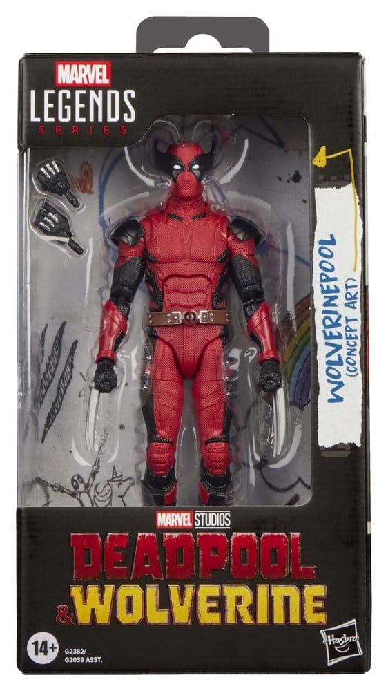 Deadpool & Wolverine Marvel Legends Figura Wolverinepool (Concept Art) 15 cm