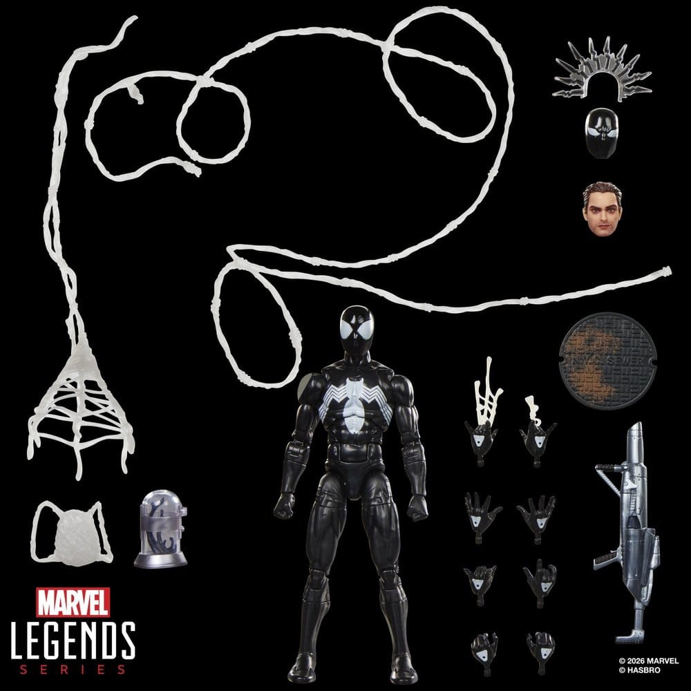 Marvel Legends Maximum Series Figura Symbiote Spider-Man 15 cm