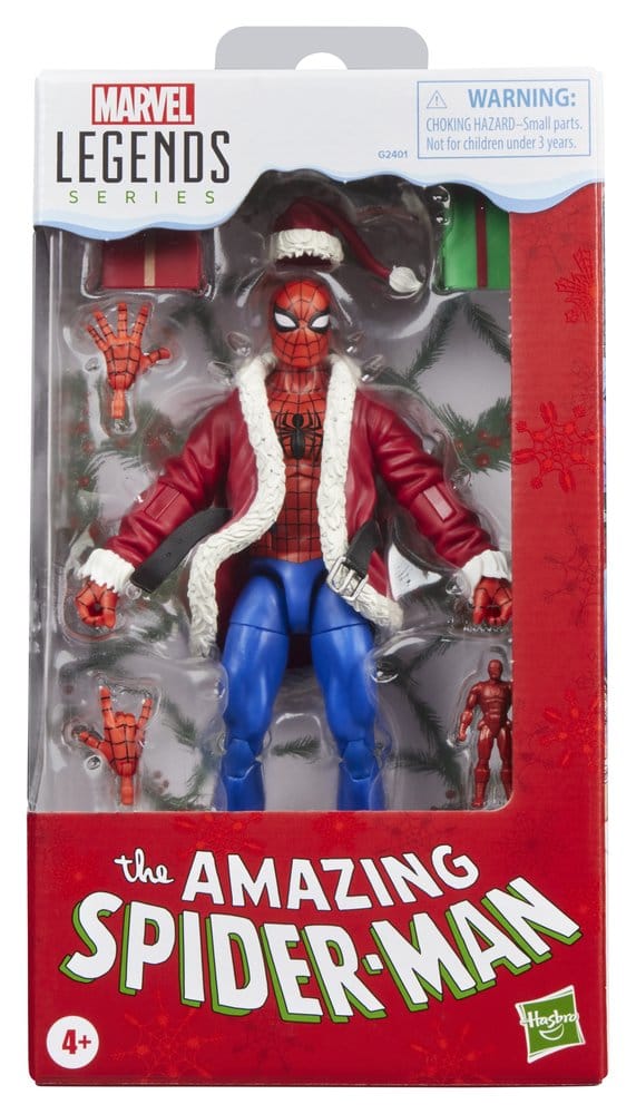 The Amazing Spider-Man Marvel Legends Figura Spider-Man (Marvel Holiday Special) 15 cm