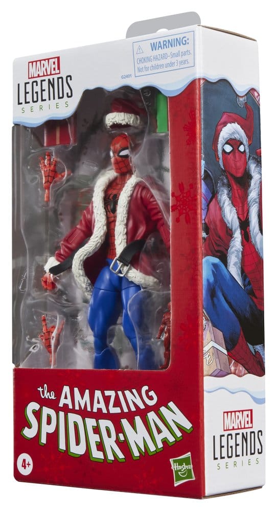 The Amazing Spider-Man Marvel Legends Figura Spider-Man (Marvel Holiday Special) 15 cm
