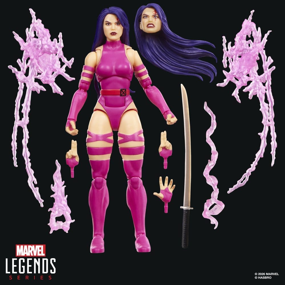 Marvel Games Marvel Legends Pack de 2 Figuras Wolverine & Psylocke 15 cm