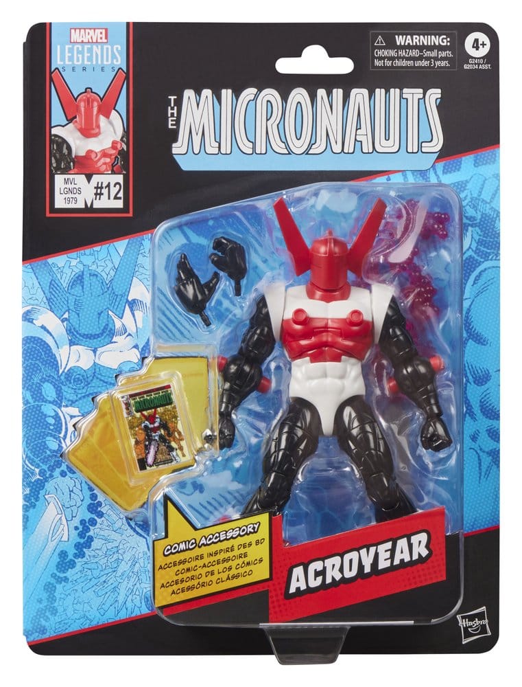The Micronauts Marvel Legends Figura Acroyear 15 cm