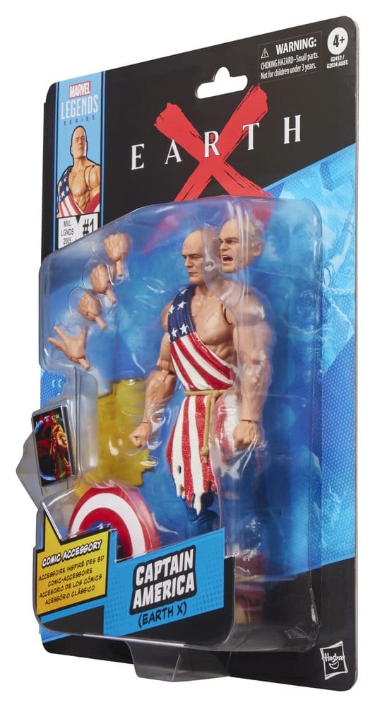 Earth X Marvel Legends Figura Captain America 15 cm
