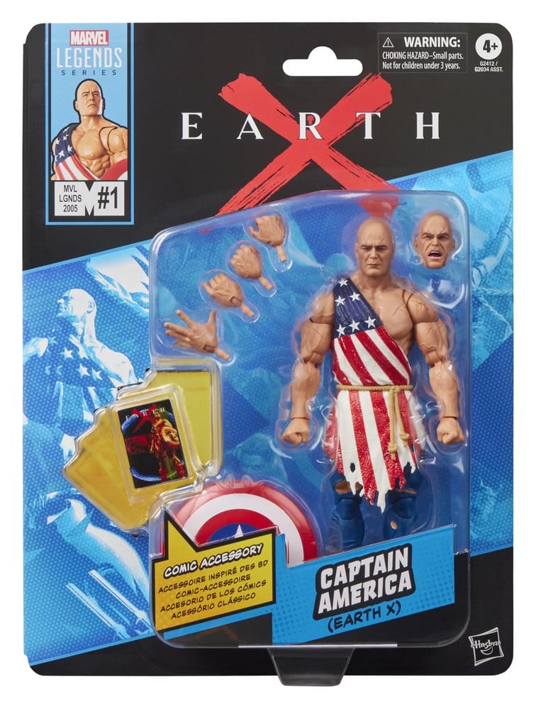 Earth X Marvel Legends Figura Captain America 15 cm
