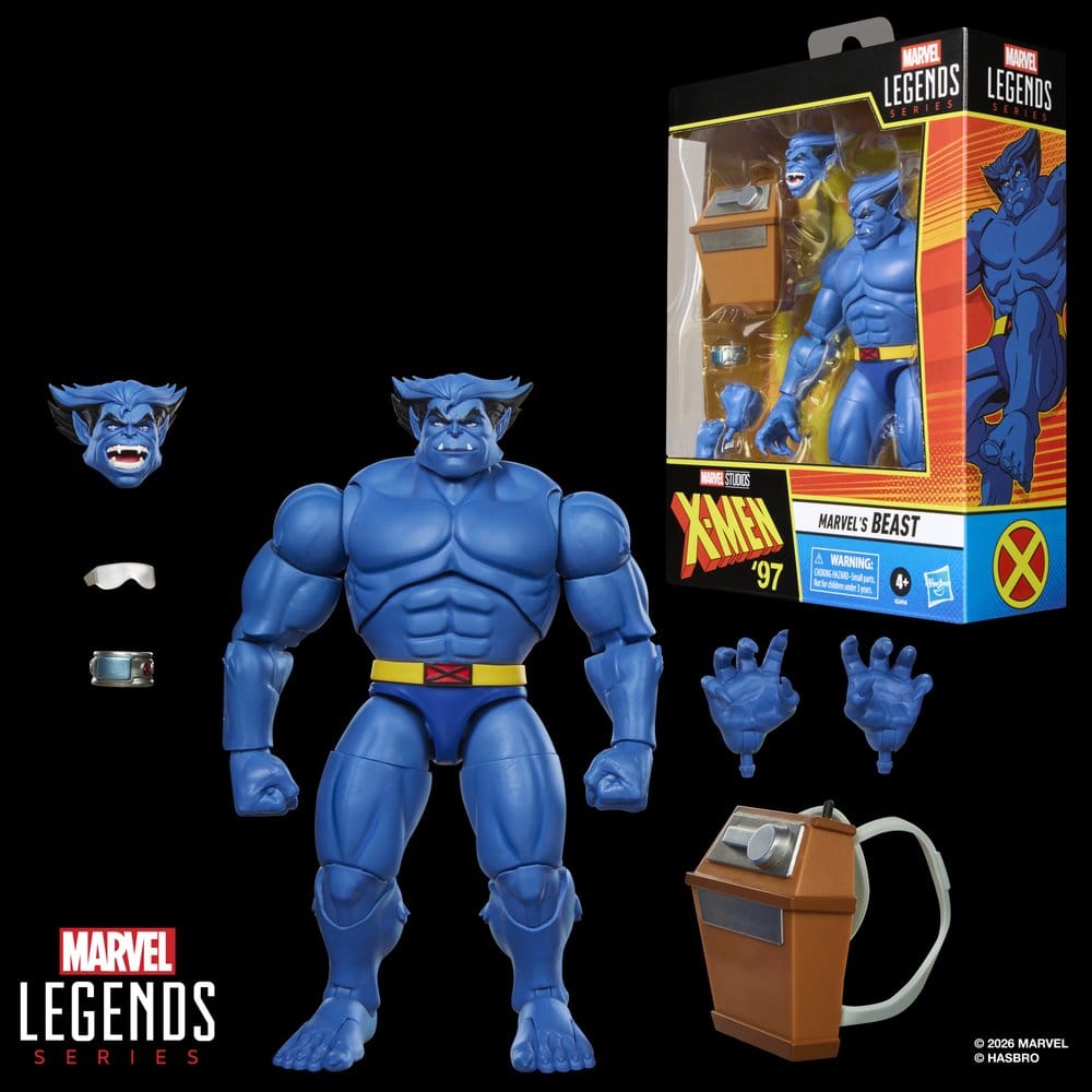 X-Men '97 Marvel Legends Figura Marvel's Beast 15 cm