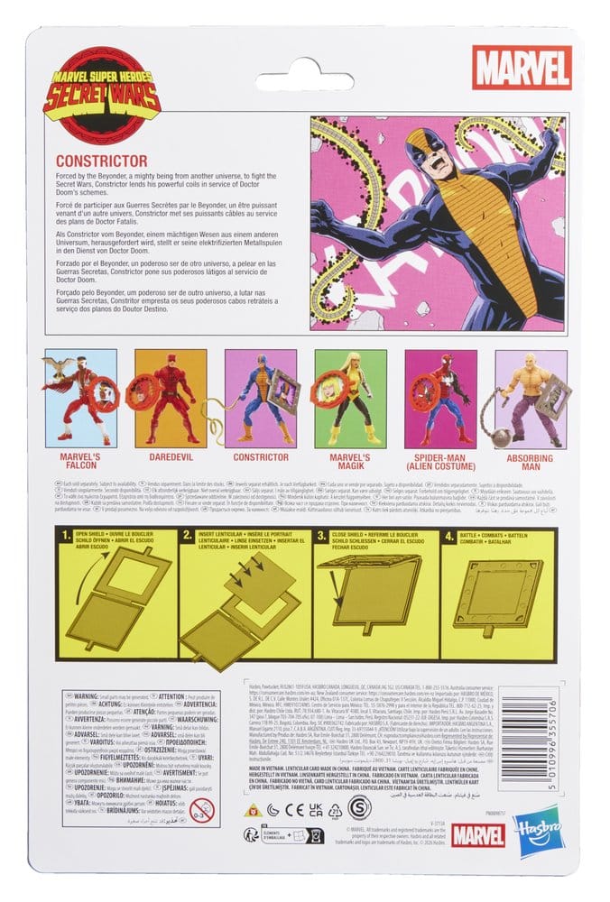 Secret Wars Marvel Legends Figura Constrictor 15 cm