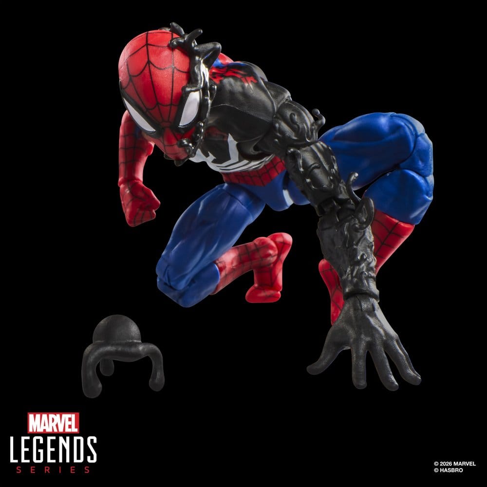Secret Wars Marvel Legends Figura Spider-Man (Alien Costume) 15 cm