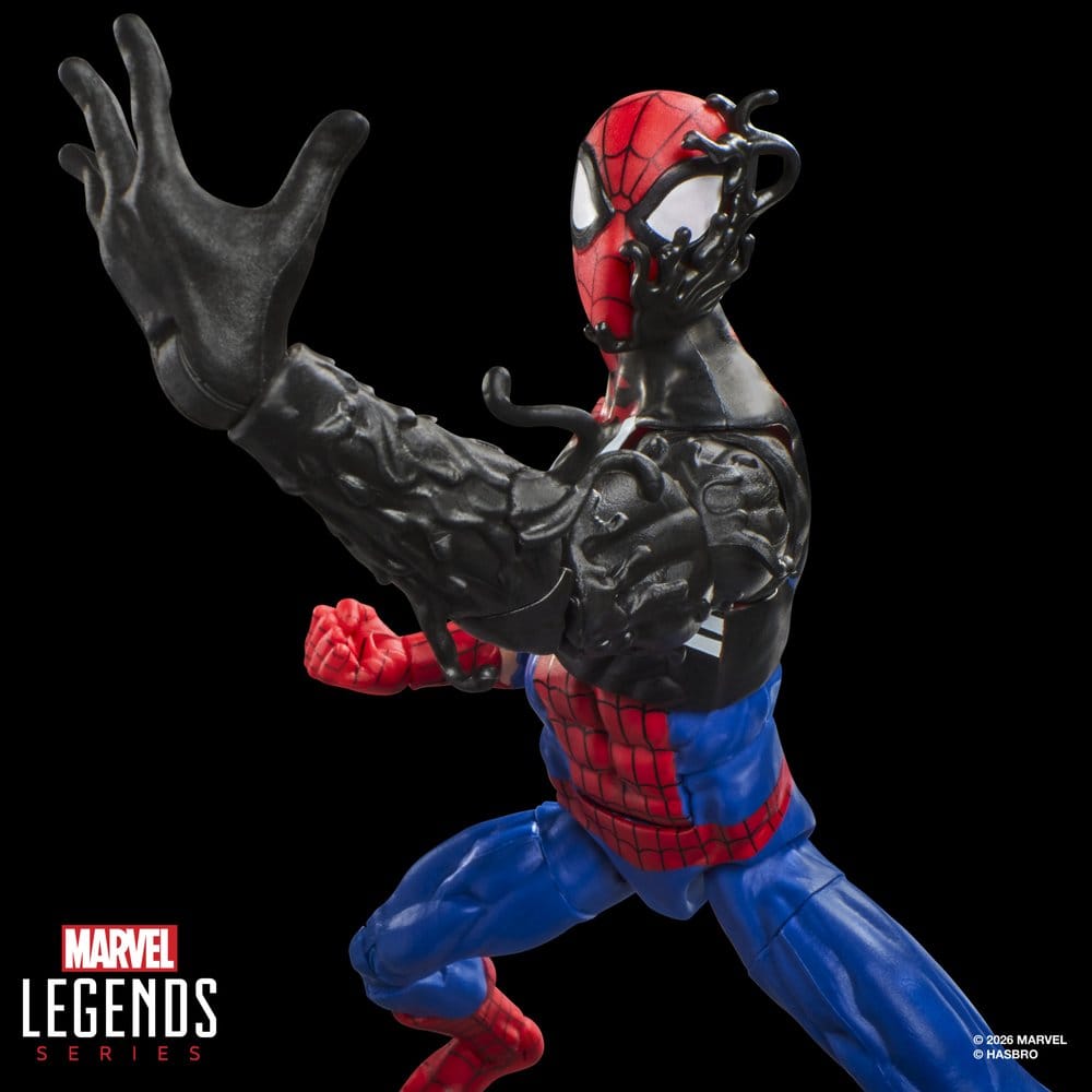 Secret Wars Marvel Legends Figura Spider-Man (Alien Costume) 15 cm
