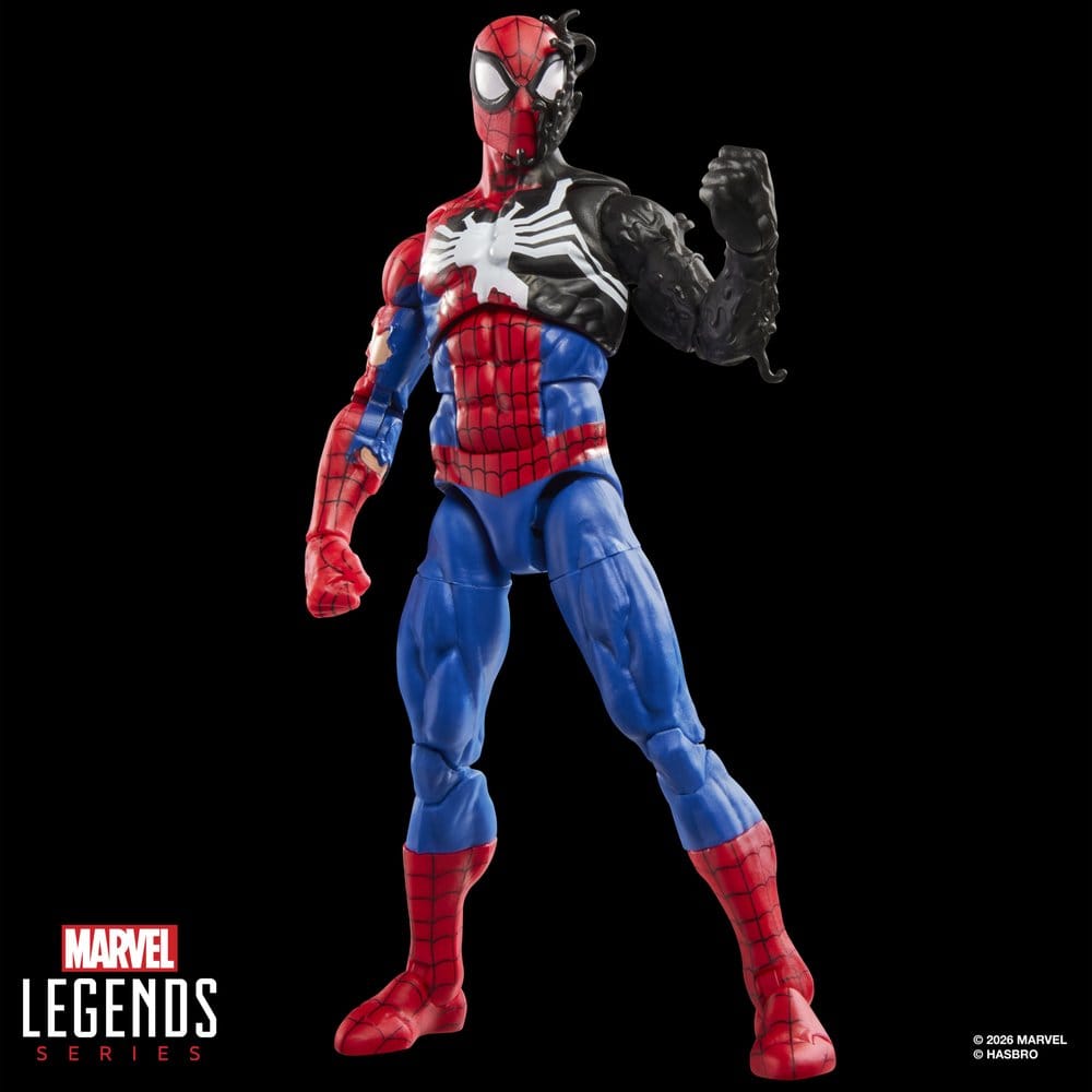 Secret Wars Marvel Legends Figura Spider-Man (Alien Costume) 15 cm