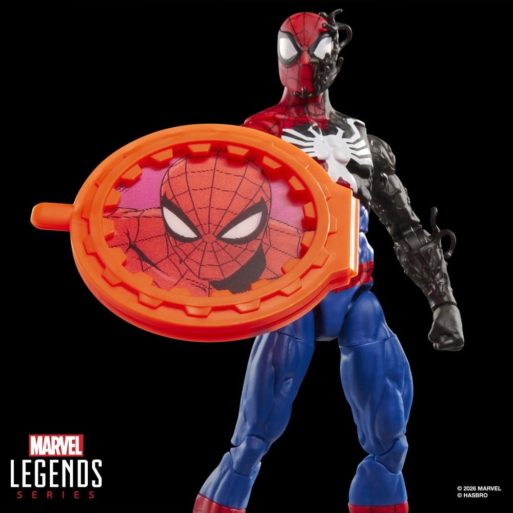 Secret Wars Marvel Legends Figura Spider-Man (Alien Costume) 15 cm