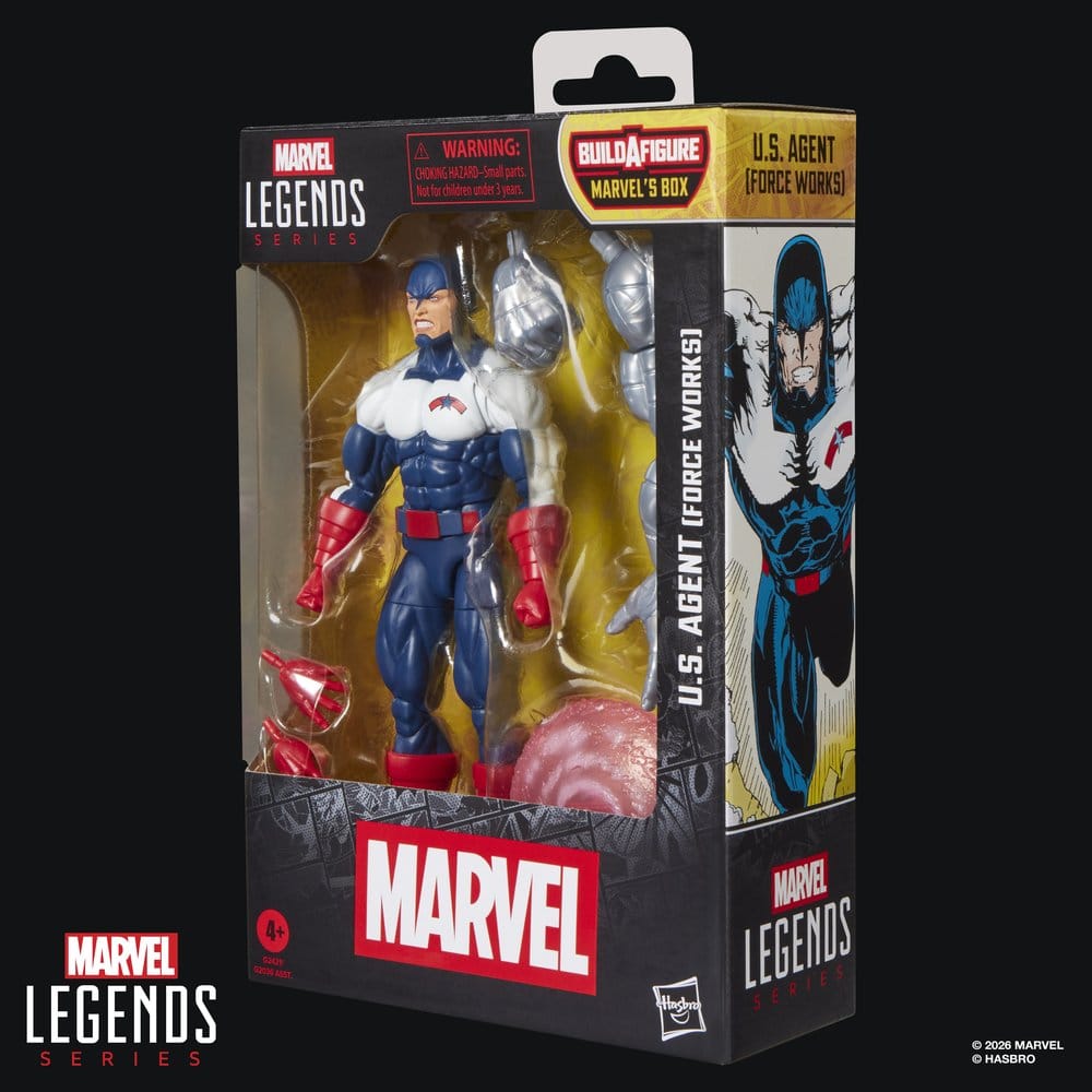 Figura U.S. AGENT Force Works Marvel Legends Series 15cm