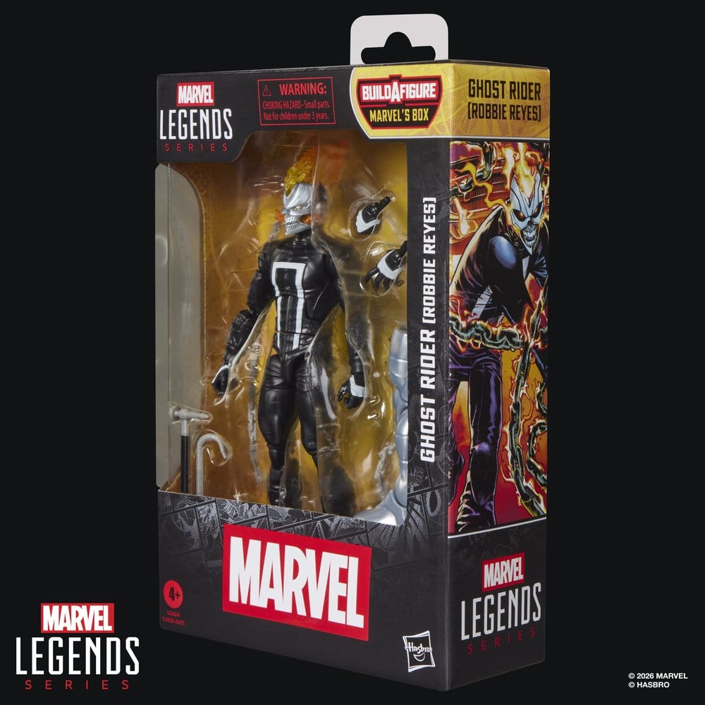 Figura Ghost Rider Robbie Reyes Marvel Legends Series 15cm