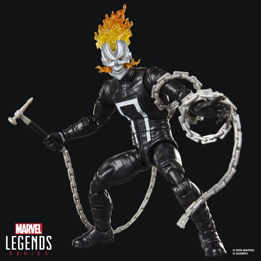 Figura Ghost Rider Robbie Reyes Marvel Legends Series 15cm