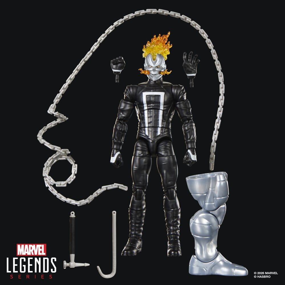 Figura Ghost Rider Robbie Reyes Marvel Legends Series 15cm