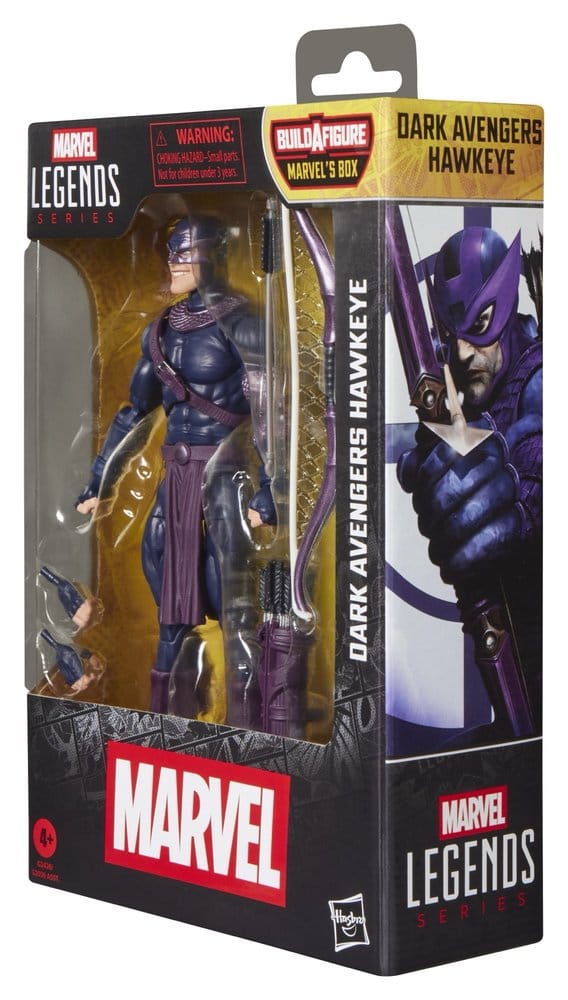Figura Dark Avengers Hawkeye Marvel Legends Series 15cm