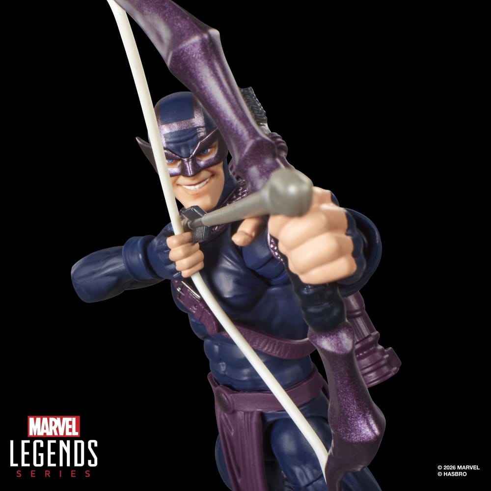 Figura Dark Avengers Hawkeye Marvel Legends Series 15cm