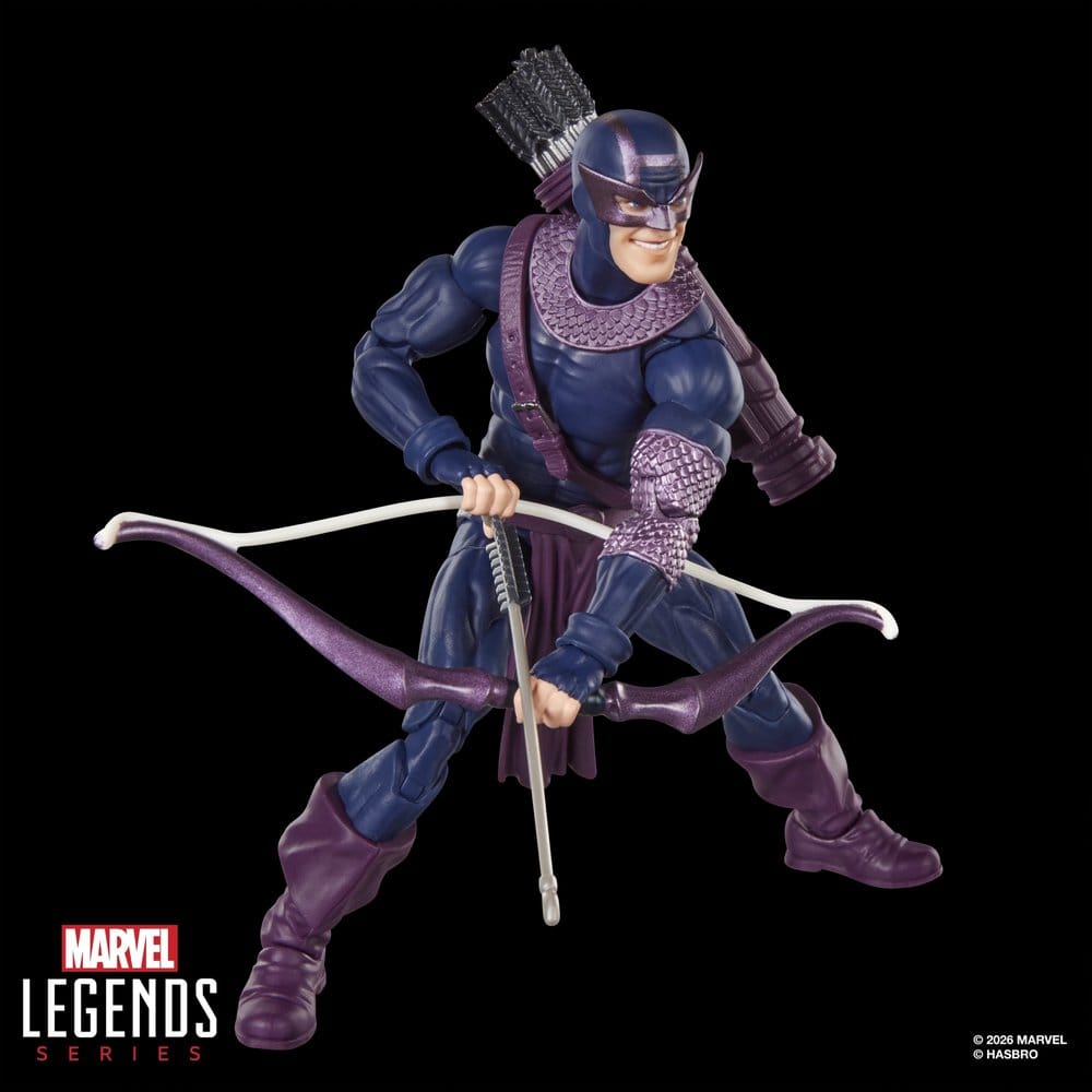 Figura Dark Avengers Hawkeye Marvel Legends Series 15cm