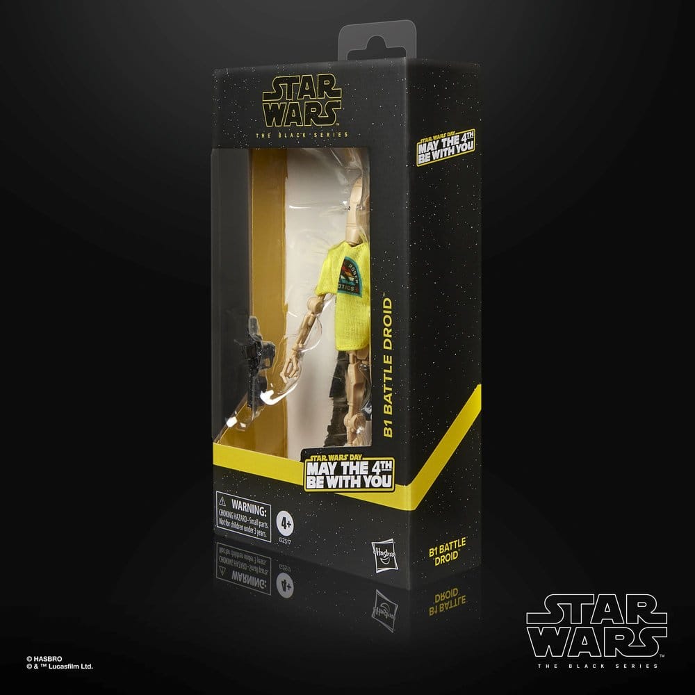 Star Wars Black Series Figura B1 Battle Droid May the 4th Be With You 15 cm