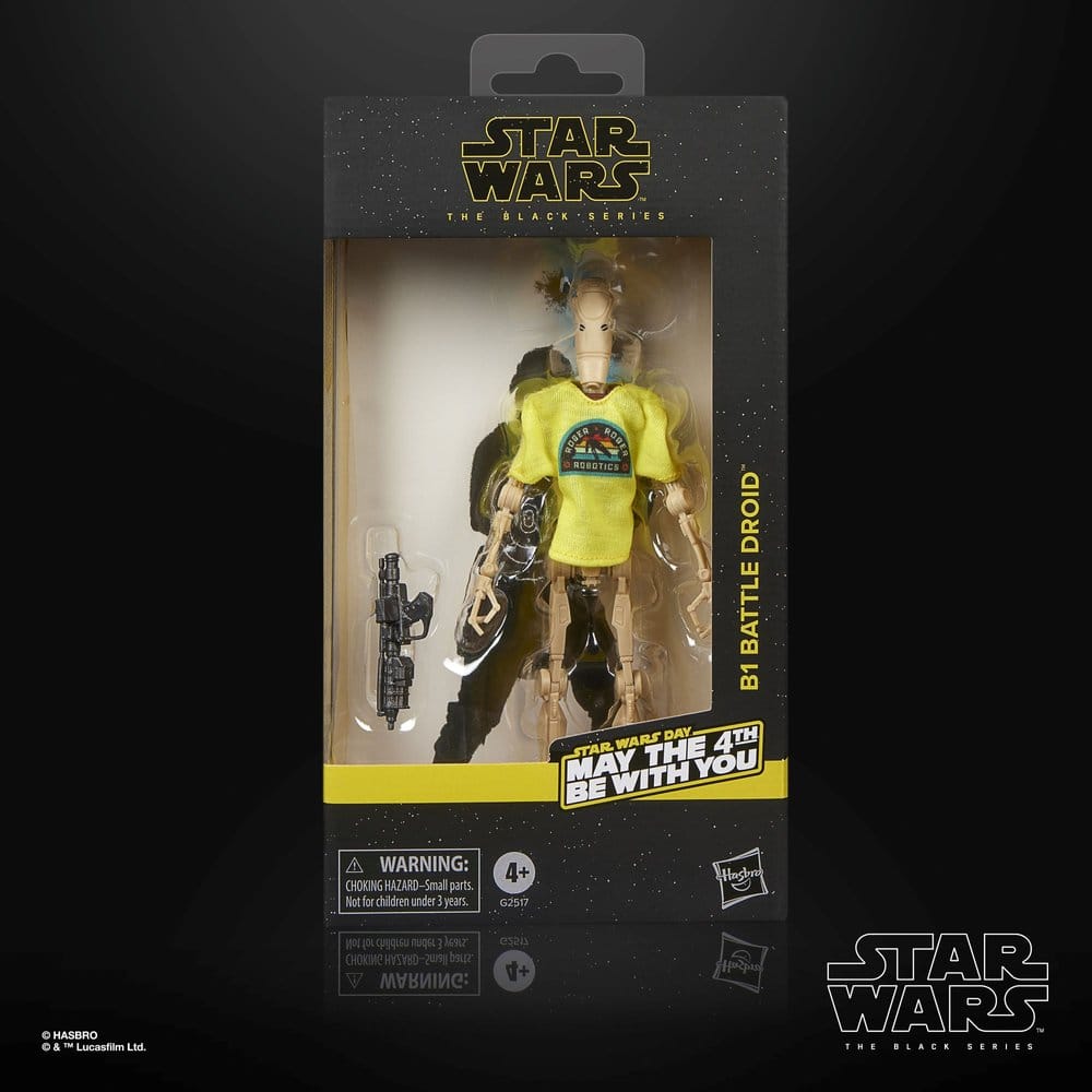 Star Wars Black Series Figura B1 Battle Droid May the 4th Be With You 15 cm