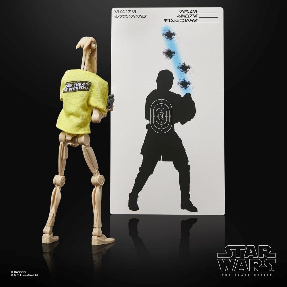 Star Wars Black Series Figura B1 Battle Droid May the 4th Be With You 15 cm