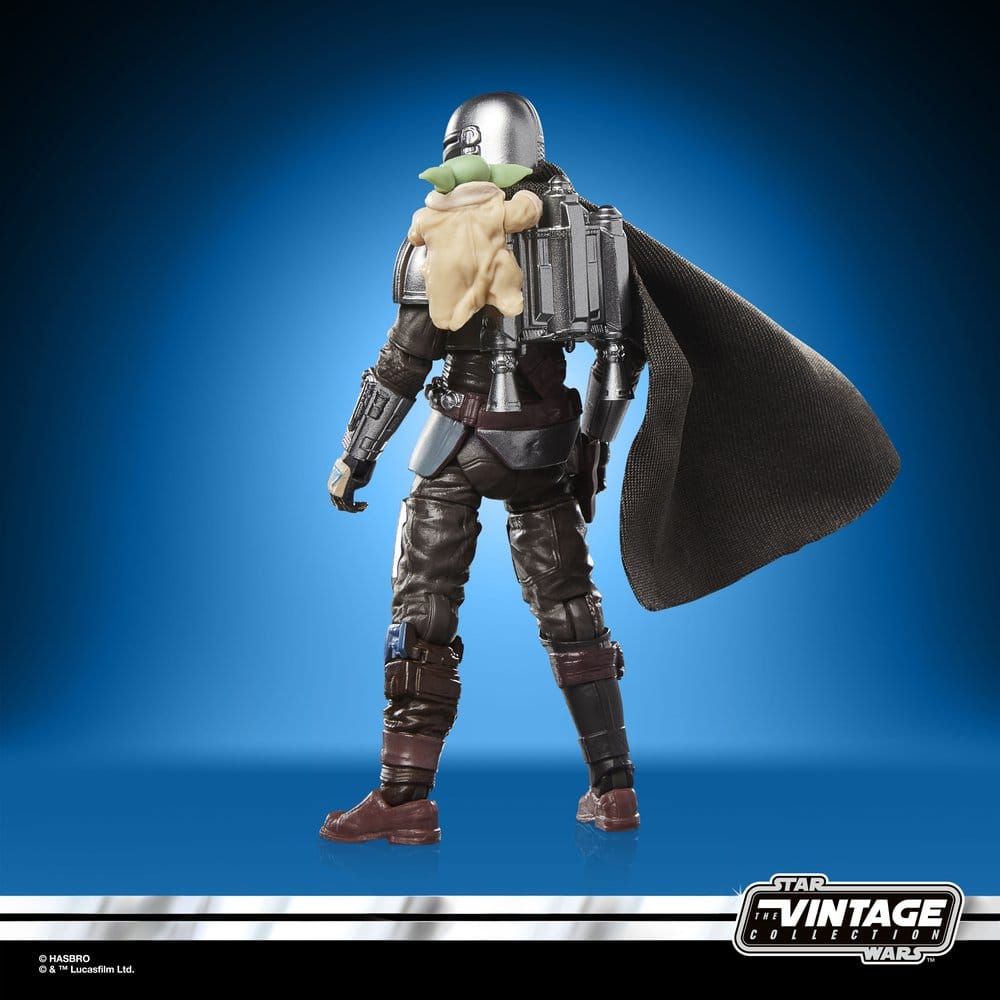 Star Wars: The Mandalorian & Grogu Vintage Collection Figura The Mandalorian & Grogu 10 cm