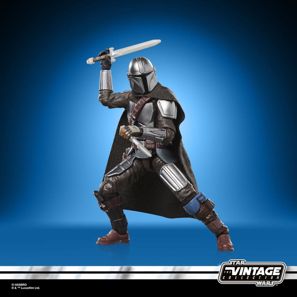 Star Wars: The Mandalorian & Grogu Vintage Collection Figura The Mandalorian & Grogu 10 cm
