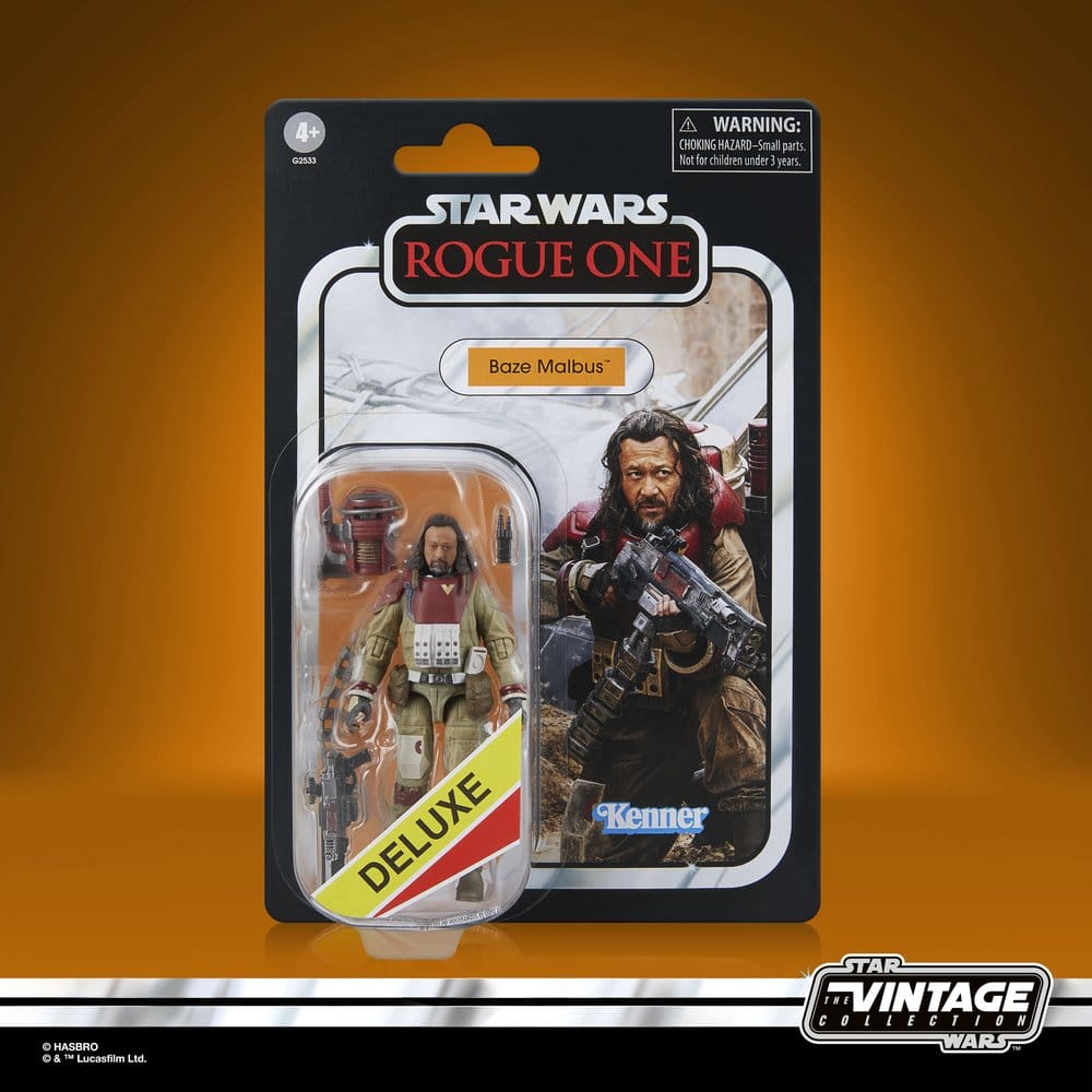 Figura hasbro star wars rogue one baze malbus deluxe